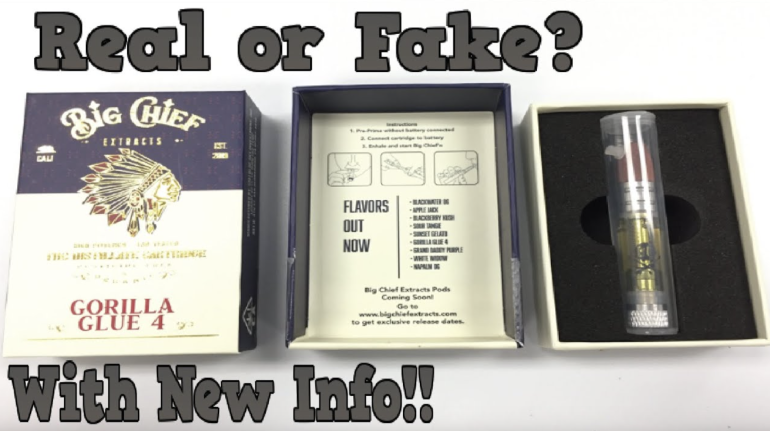 How to Spot Fake Big Chief Carts